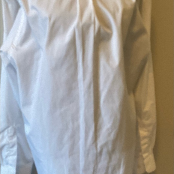 VAN HEUSEN DRESS WHITE, LONG SLEEVE SHIRT SIZE 161/2 34/35. BUTTON DOWN.EX.COND - Picture 7 of 14